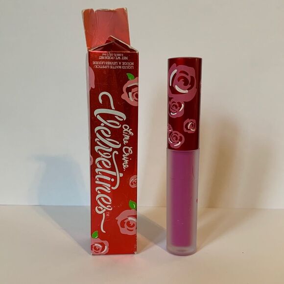 Lime Crime Velvetines Liquid Matte Lipstick Wisteria Vegan (NEW) Dusty Lilac - Picture 8 of 8